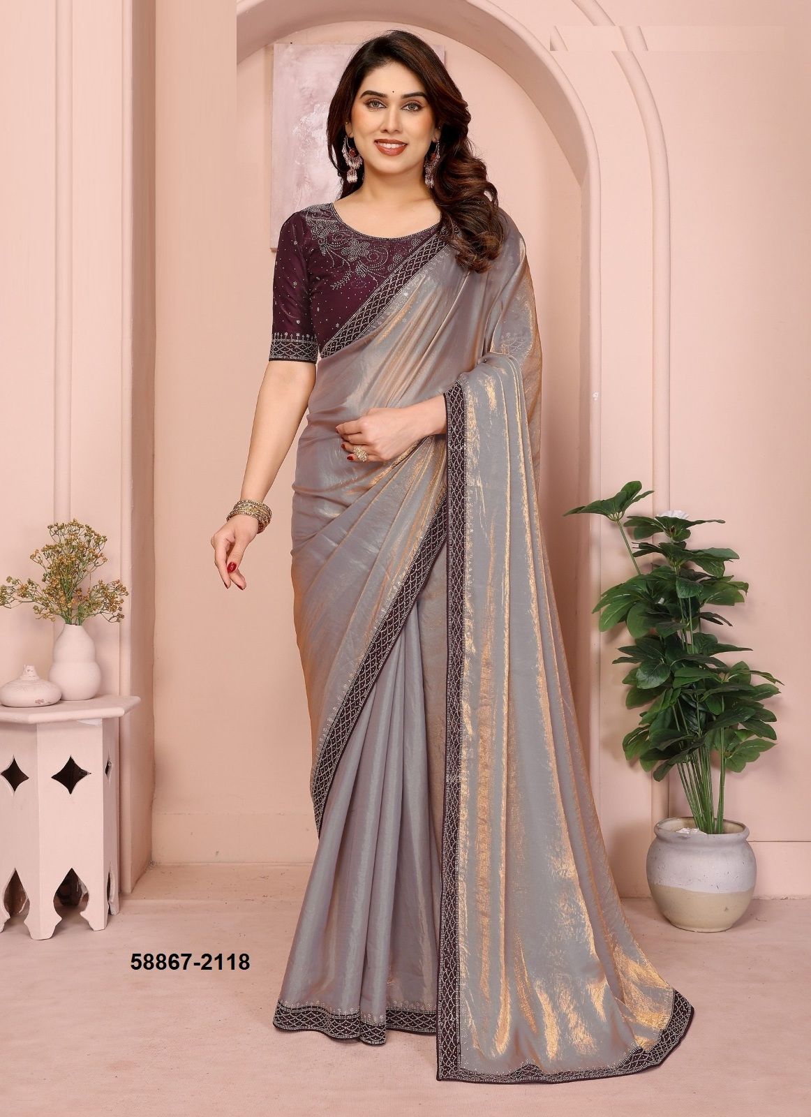IRA CLOTH 3 - Catalog # 58867 (Set of 7 Sarees) by Brand PRIMA IRA CLOTH 3 - Catalog # 58867 (Set of 7 Sarees) by Brand PRIMA