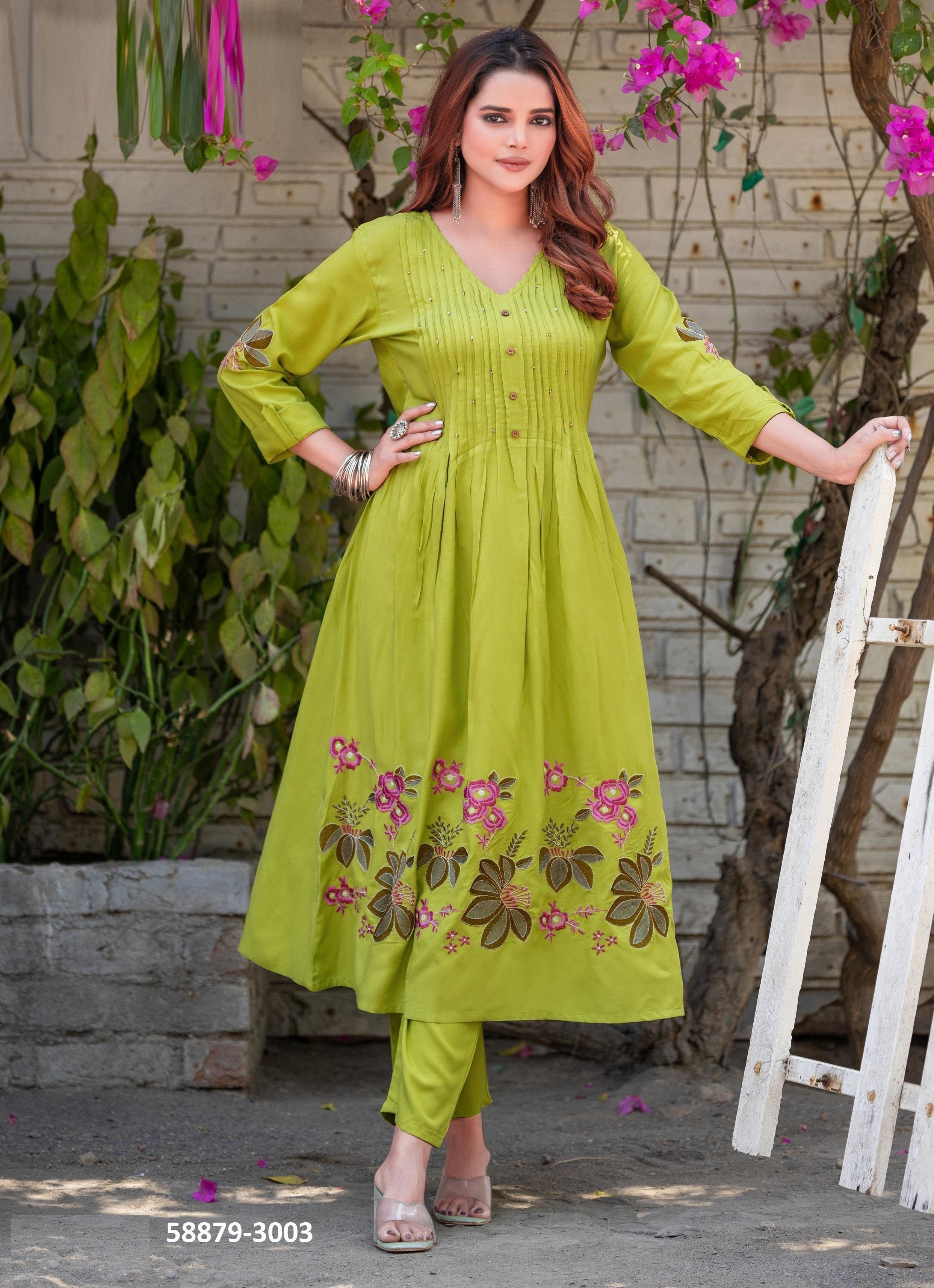 TANVIKA - Catalog # 58879 (Set of 5 Tops With Bottoms) by Brand MITTOO TANVIKA - Catalog # 58879 (Set of 5 Tops With Bottoms) by Brand MITTOO