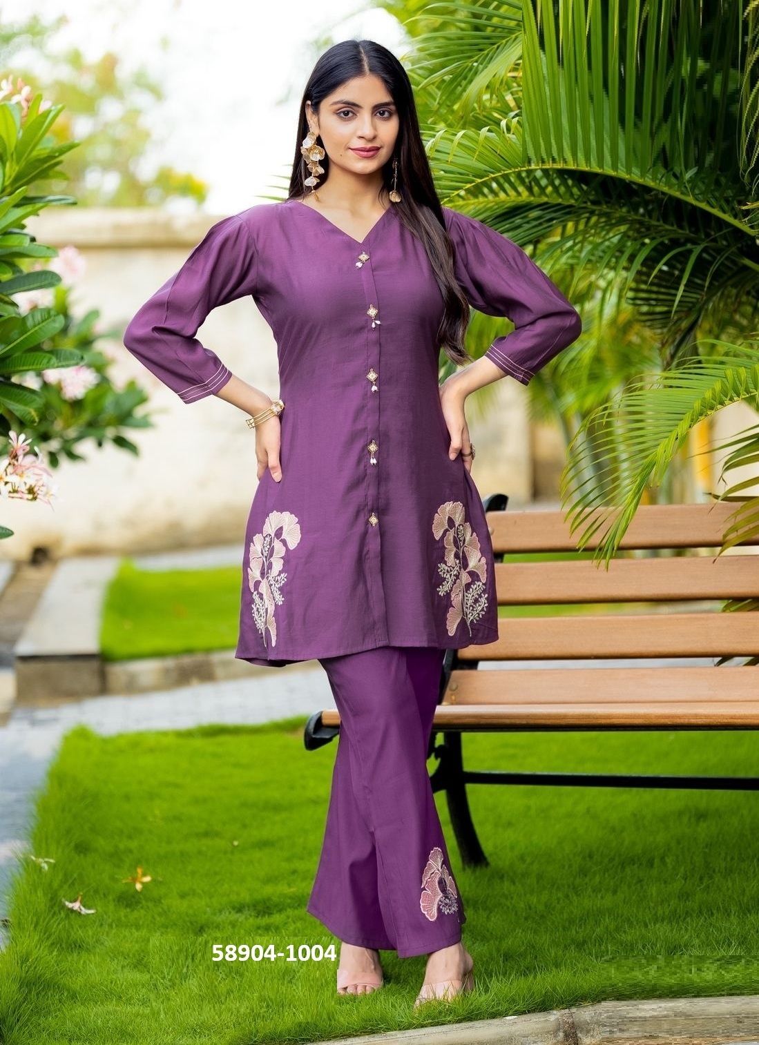 ASTHETICA - Catalog # 58904 (Set of 4 Tops With Bottoms) by Brand WOOGLEE FASHIONS