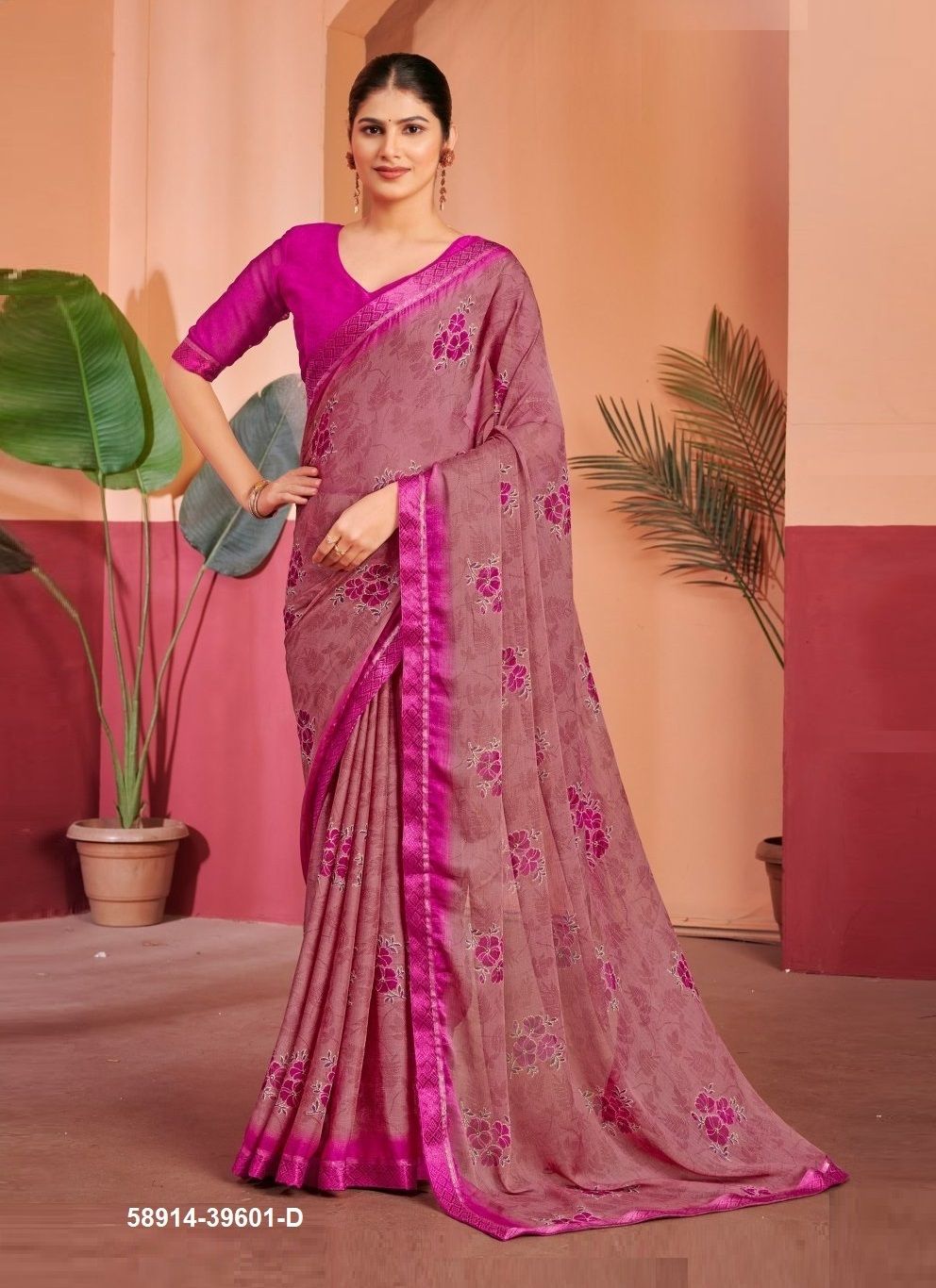 SIMAAYA 7 - Catalog # 58914 (Set of 12 Sarees) by Brand RUCHI SAREES