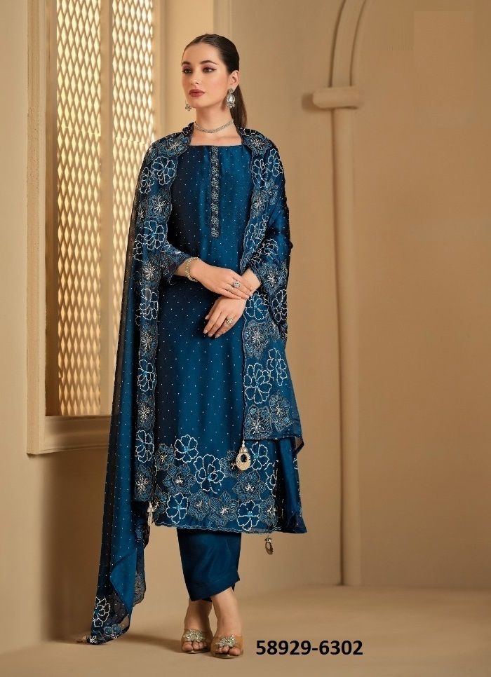 AZZARO 3 - Catalog # 58929 (Set of 6 Semi-Stitched / Un-Stitched Suits) by Brand VIPUL FASHIONS AZZARO 3 - Catalog # 58929 (Set of 6 Semi-Stitched / Un-Stitched Suits) by Brand VIPUL FASHIONS