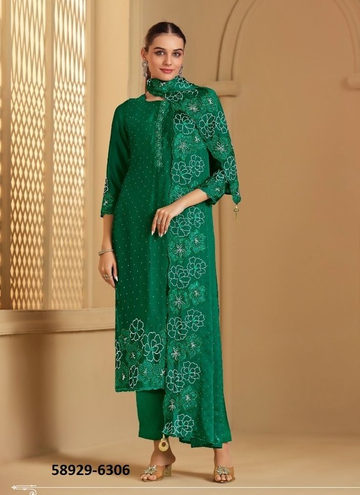 AZZARO 3 - Catalog # 58929 (Set of 6 Semi-Stitched / Un-Stitched Suits) by Brand VIPUL FASHIONS AZZARO 3 - Catalog # 58929 (Set of 6 Semi-Stitched / Un-Stitched Suits) by Brand VIPUL FASHIONS