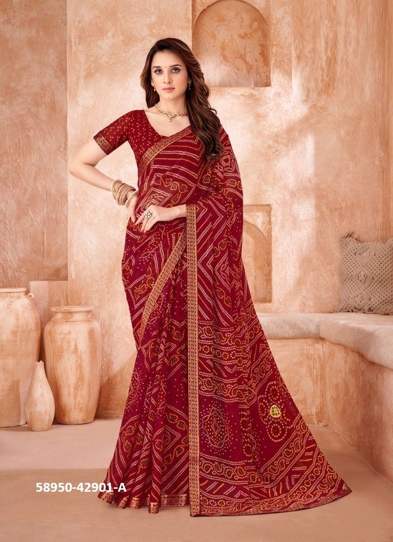 SIMAAYA 35 - Catalog # 58950 (Set of 12 Sarees) by Brand RUCHI SAREES SIMAAYA 35 - Catalog # 58950 (Set of 12 Sarees) by Brand RUCHI SAREES