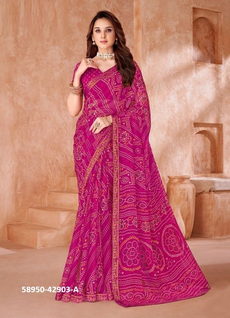 SIMAAYA 35 - Catalog # 58950 (Set of 12 Sarees) by Brand RUCHI SAREES SIMAAYA 35 - Catalog # 58950 (Set of 12 Sarees) by Brand RUCHI SAREES