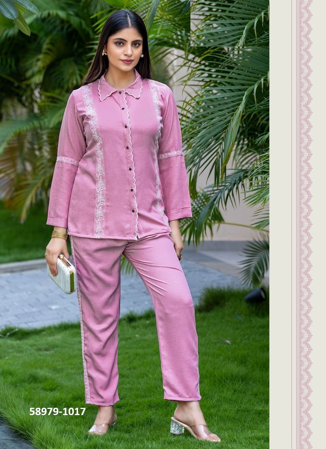 IRIS - Catalog # 58979 (Set of 6 Tops With Bottoms) by Brand MITTOO