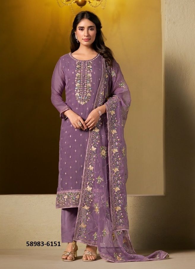 AZALIA - Catalog # 58983 (Set of 6 Semi-Stitched / Un-Stitched Suits) by Brand VIPUL FASHIONS AZALIA - Catalog # 58983 (Set of 6 Semi-Stitched / Un-Stitched Suits) by Brand VIPUL FASHIONS