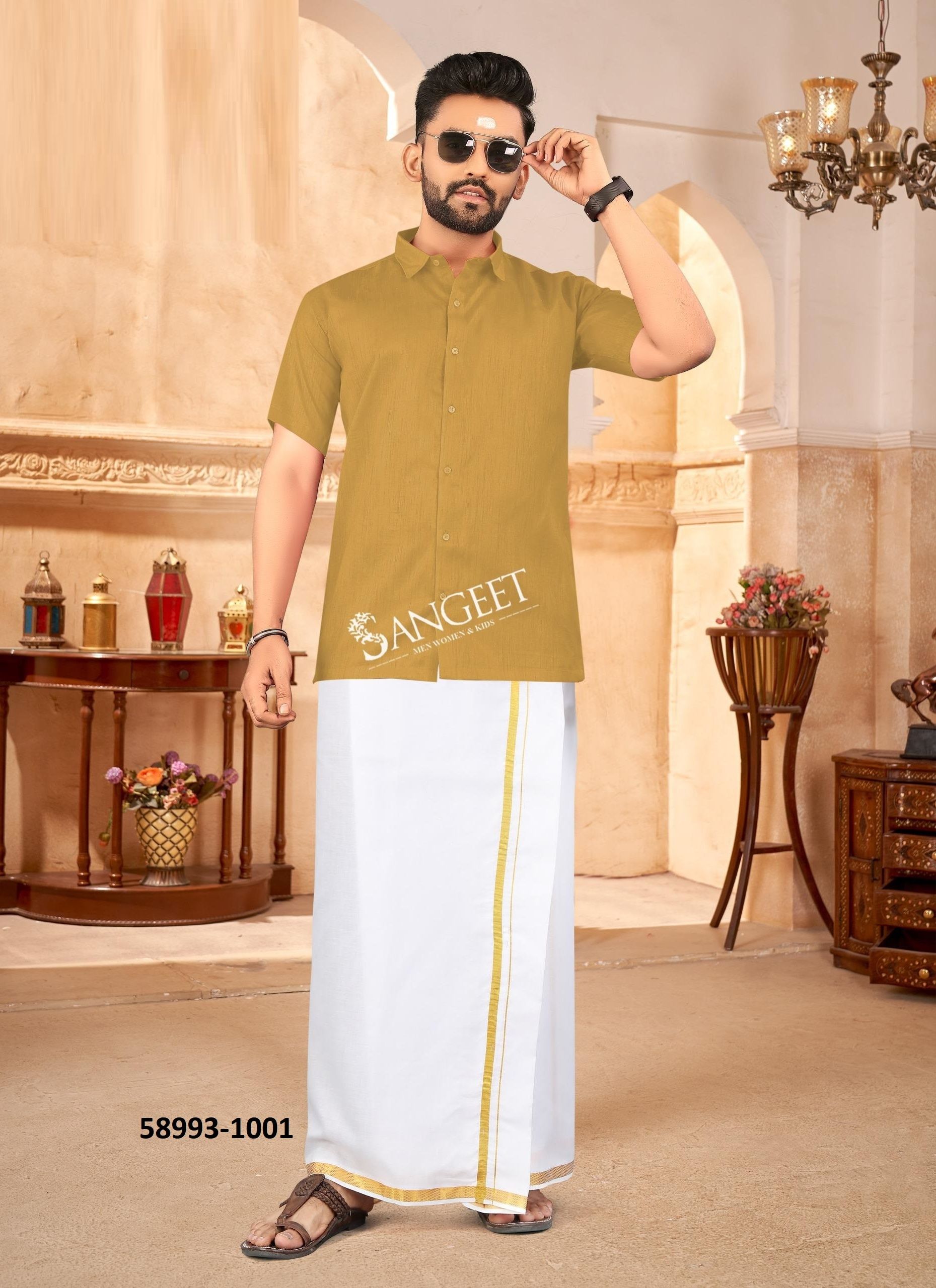 SANJAY - Catalog # 58993 (Set of 8 Men's Ethnic Wear) by Brand SANGEET SANJAY - Catalog # 58993 (Set of 8 Men's Ethnic Wear) by Brand SANGEET