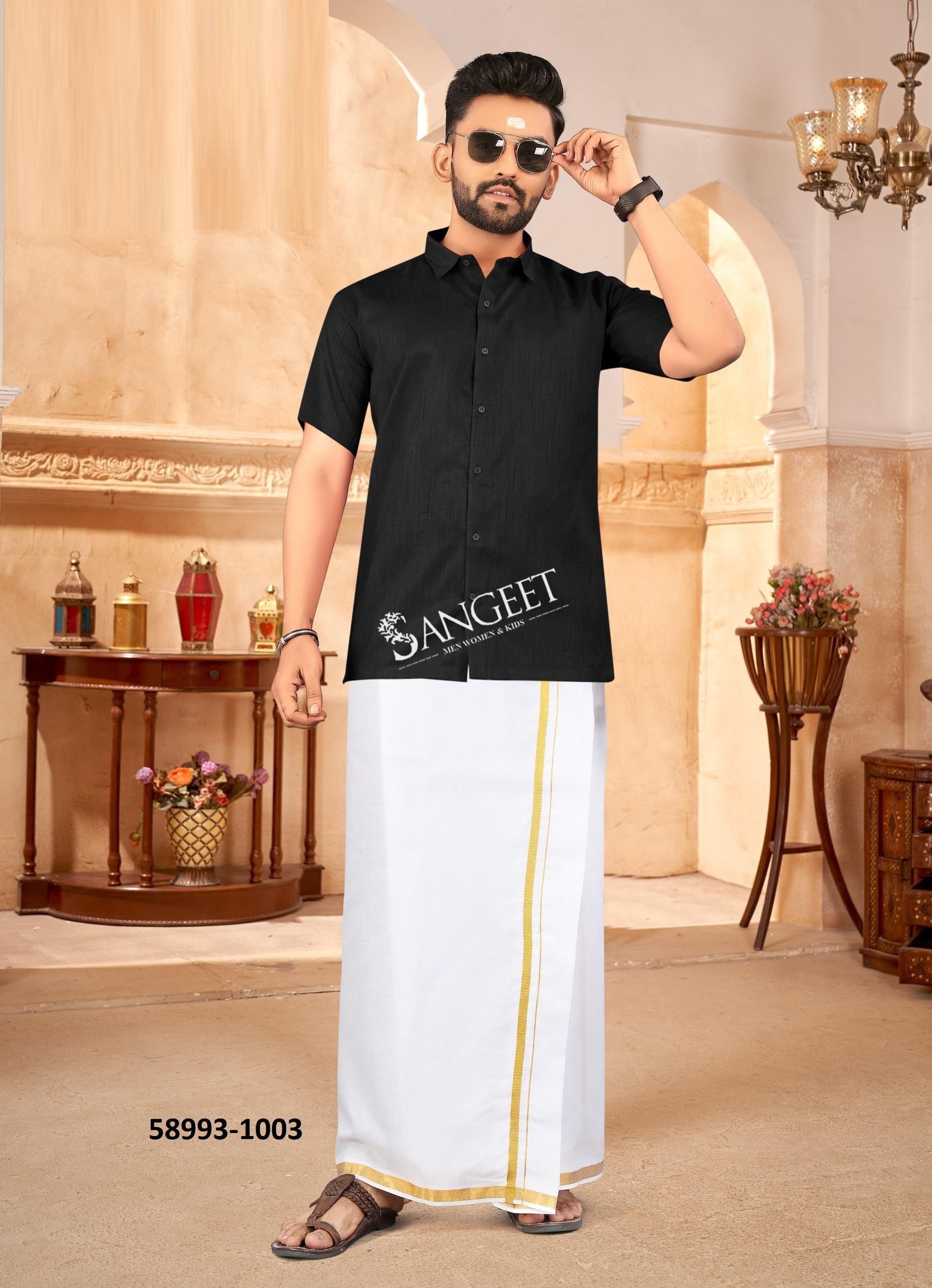 SANJAY - Catalog # 58993 (Set of 8 Men's Ethnic Wear) by Brand SANGEET SANJAY - Catalog # 58993 (Set of 8 Men's Ethnic Wear) by Brand SANGEET