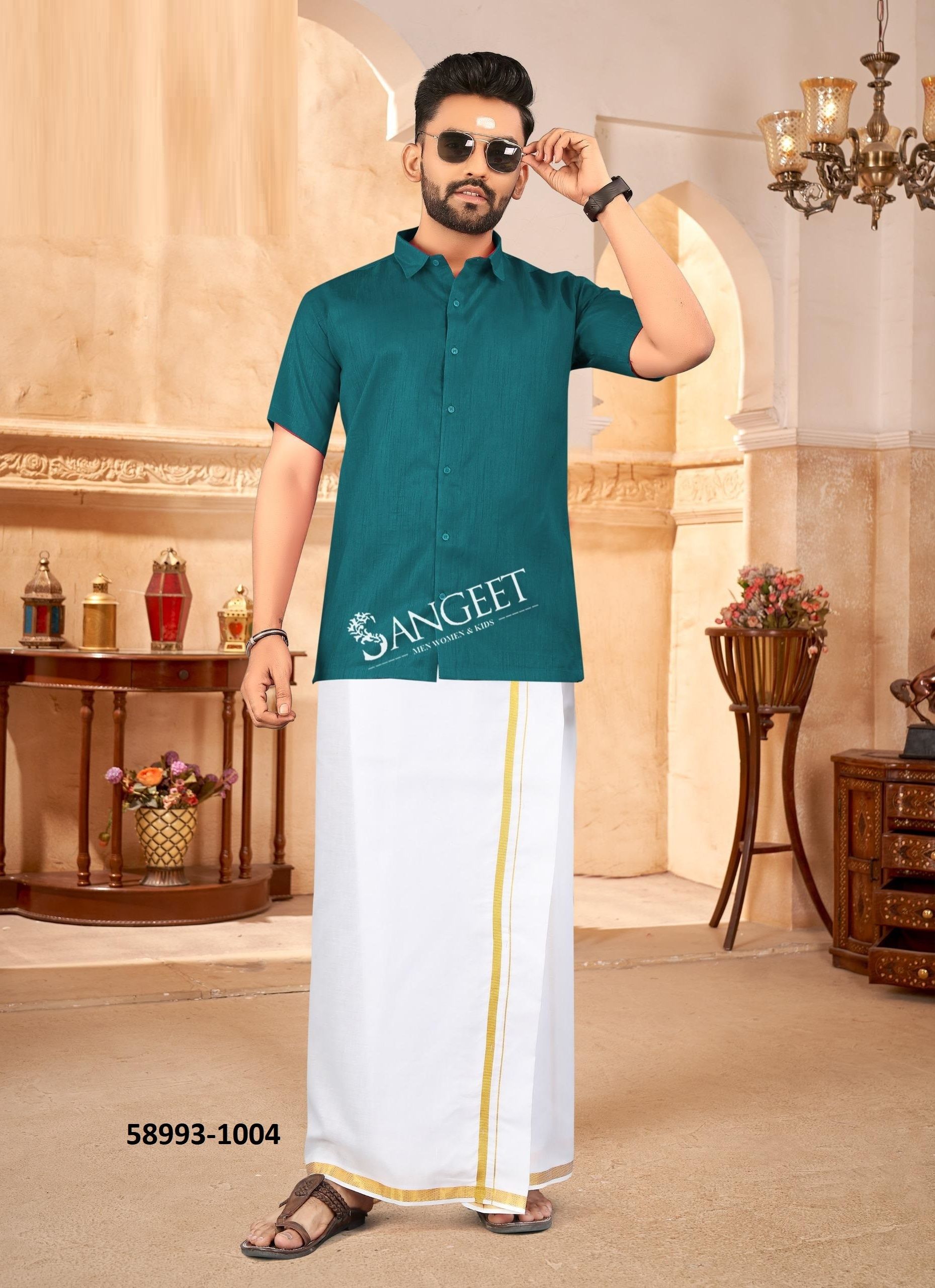 SANJAY - Catalog # 58993 (Set of 8 Men's Ethnic Wear) by Brand SANGEET SANJAY - Catalog # 58993 (Set of 8 Men's Ethnic Wear) by Brand SANGEET