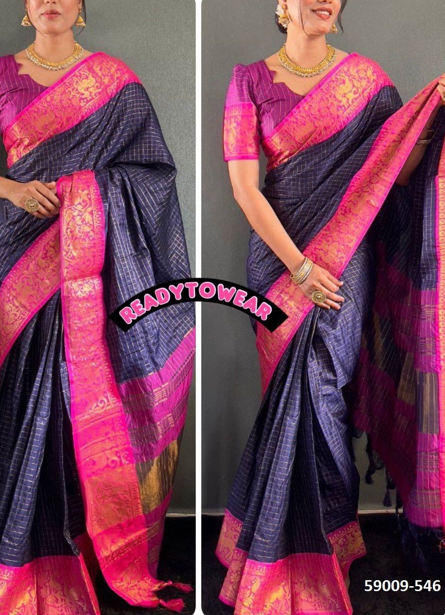 SANSKRUTI - Catalog # 59009 (Set of 8 Sarees) by Brand DESI MUSE