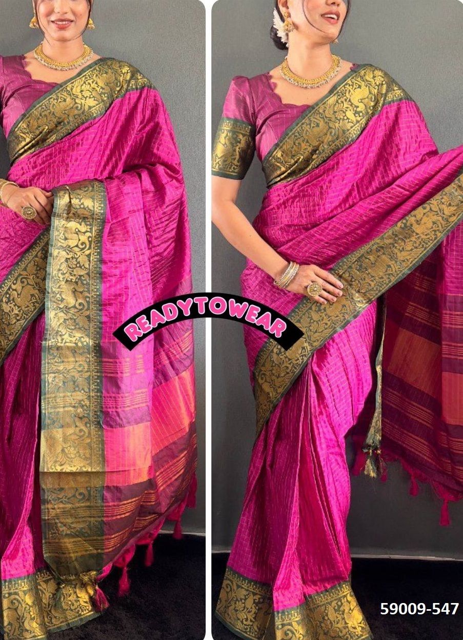 SANSKRUTI - Catalog # 59009 (Set of 8 Sarees) by Brand DESI MUSE