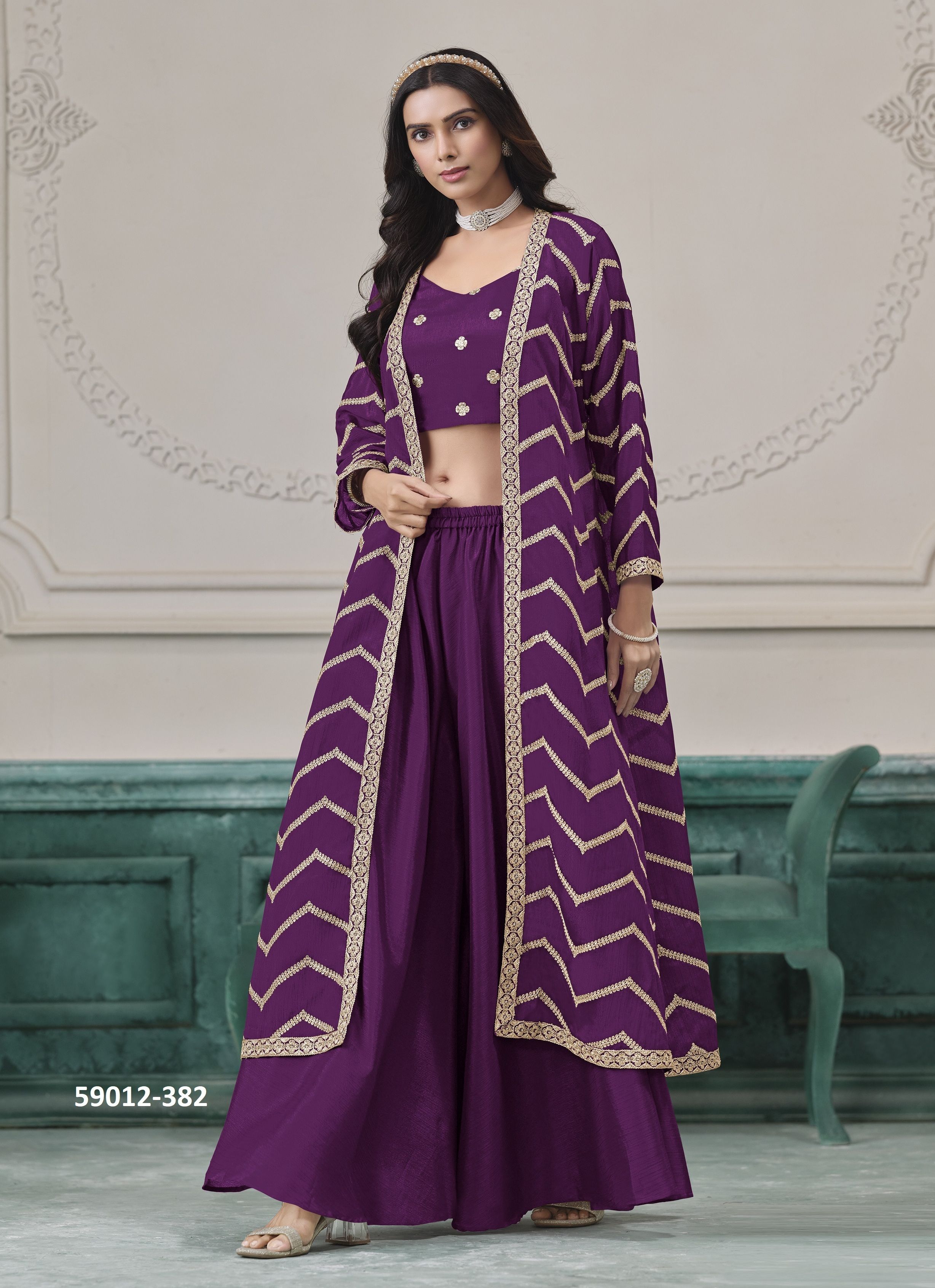 VOLUME 38 - Catalog # 59012 (Set of 4 Tops With Bottoms) by Brand DESI MUSE
