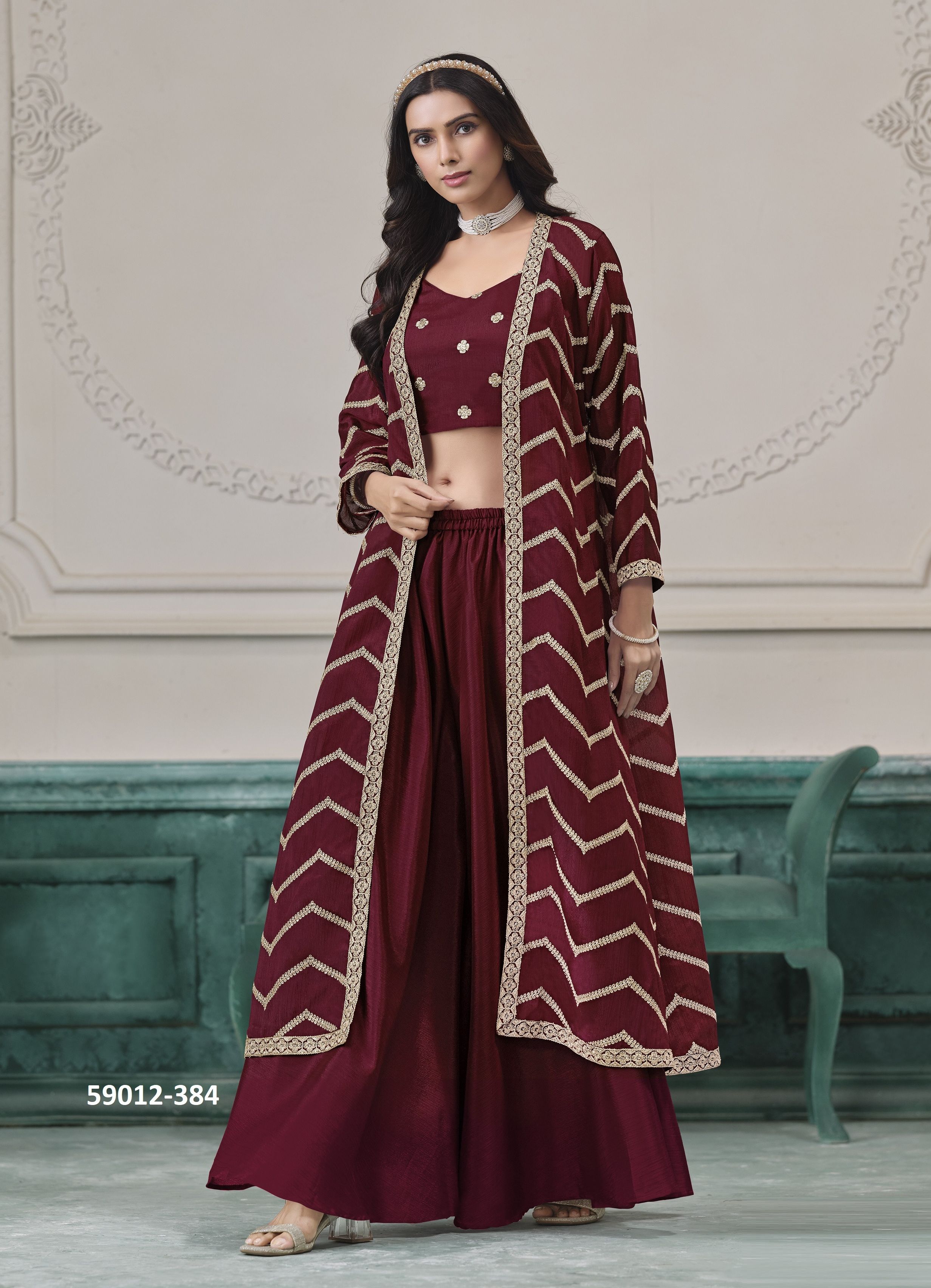 VOLUME 38 - Catalog # 59012 (Set of 4 Tops With Bottoms) by Brand DESI MUSE