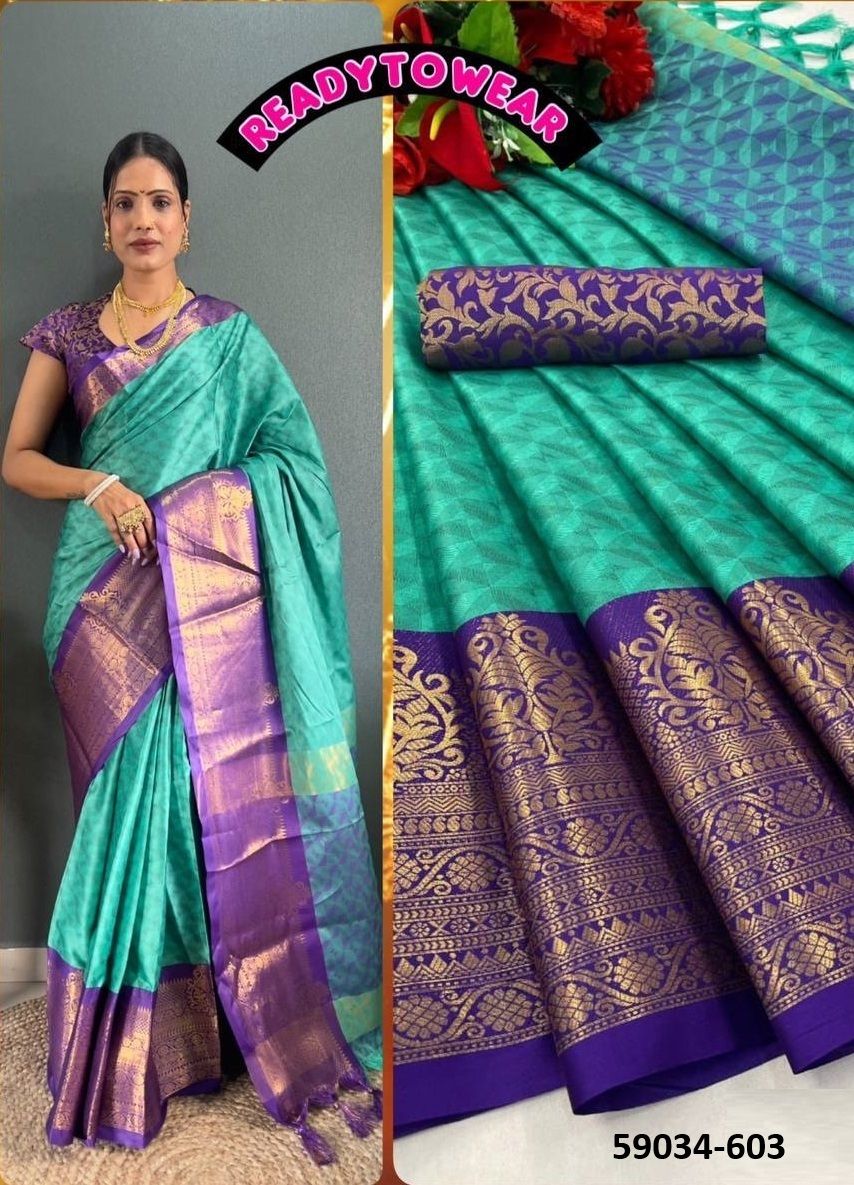 GENIUS - Catalog # 59034 (Set of 8 Sarees) by Brand DESI MUSE