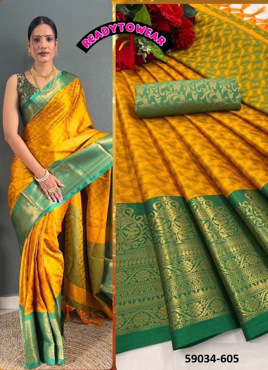 GENIUS - Catalog # 59034 (Set of 8 Sarees) by Brand DESI MUSE