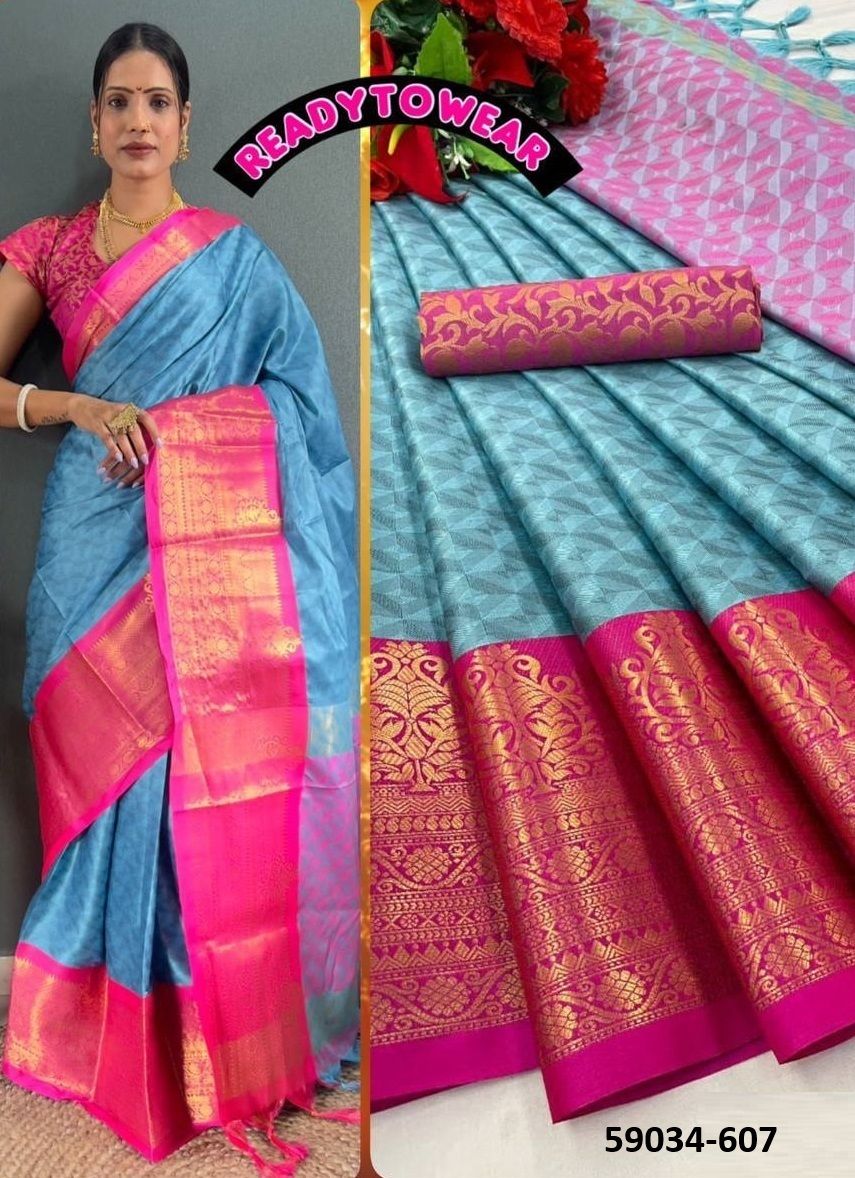 GENIUS - Catalog # 59034 (Set of 8 Sarees) by Brand DESI MUSE