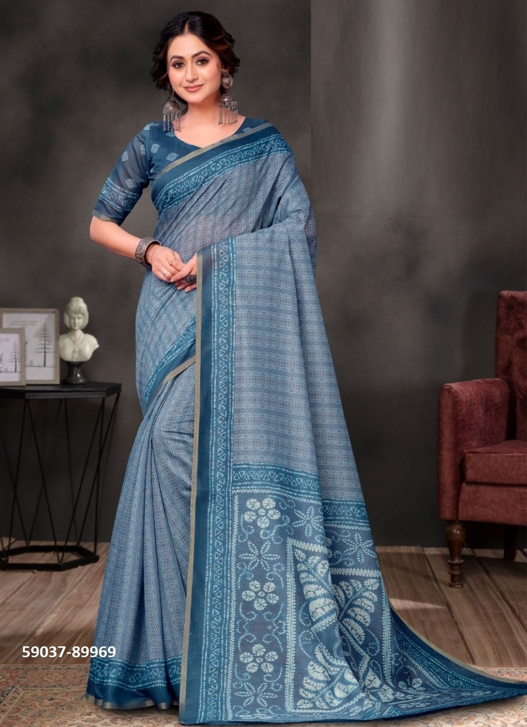 SAMBHAVI - Catalog # 59037 (Set of 12 Sarees) by Brand VIPUL FASHIONS SAMBHAVI - Catalog # 59037 (Set of 12 Sarees) by Brand VIPUL FASHIONS