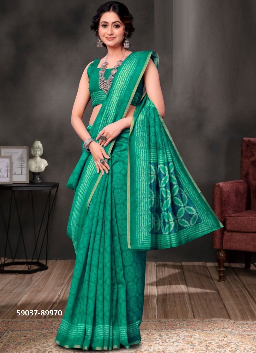 SAMBHAVI - Catalog # 59037 (Set of 12 Sarees) by Brand VIPUL FASHIONS SAMBHAVI - Catalog # 59037 (Set of 12 Sarees) by Brand VIPUL FASHIONS