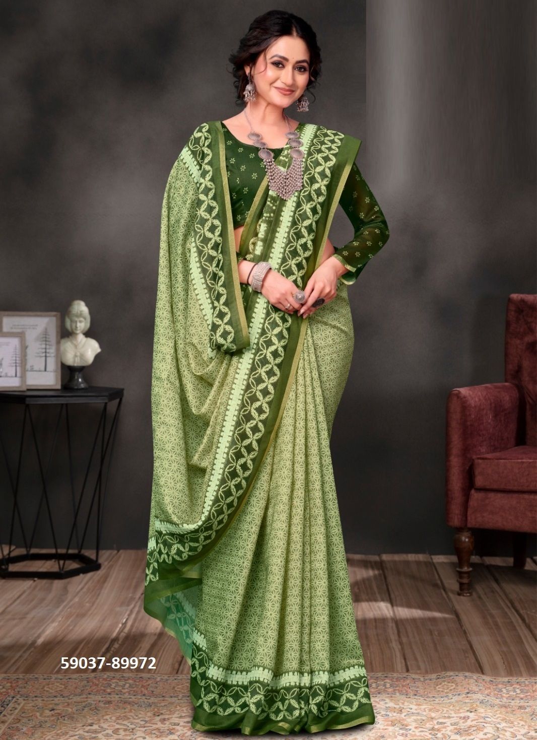SAMBHAVI - Catalog # 59037 (Set of 12 Sarees) by Brand VIPUL FASHIONS SAMBHAVI - Catalog # 59037 (Set of 12 Sarees) by Brand VIPUL FASHIONS