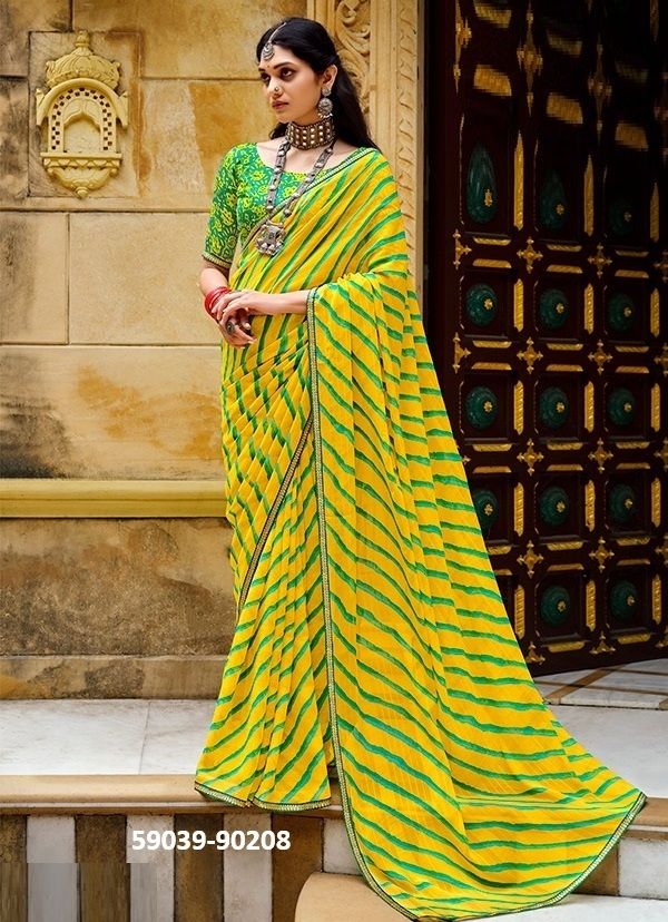 RANGREZ 3 - Catalog # 59039 (Set of 12 Sarees) by Brand VIPUL FASHIONS