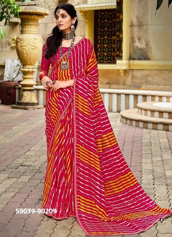RANGREZ 3 - Catalog # 59039 (Set of 12 Sarees) by Brand VIPUL FASHIONS
