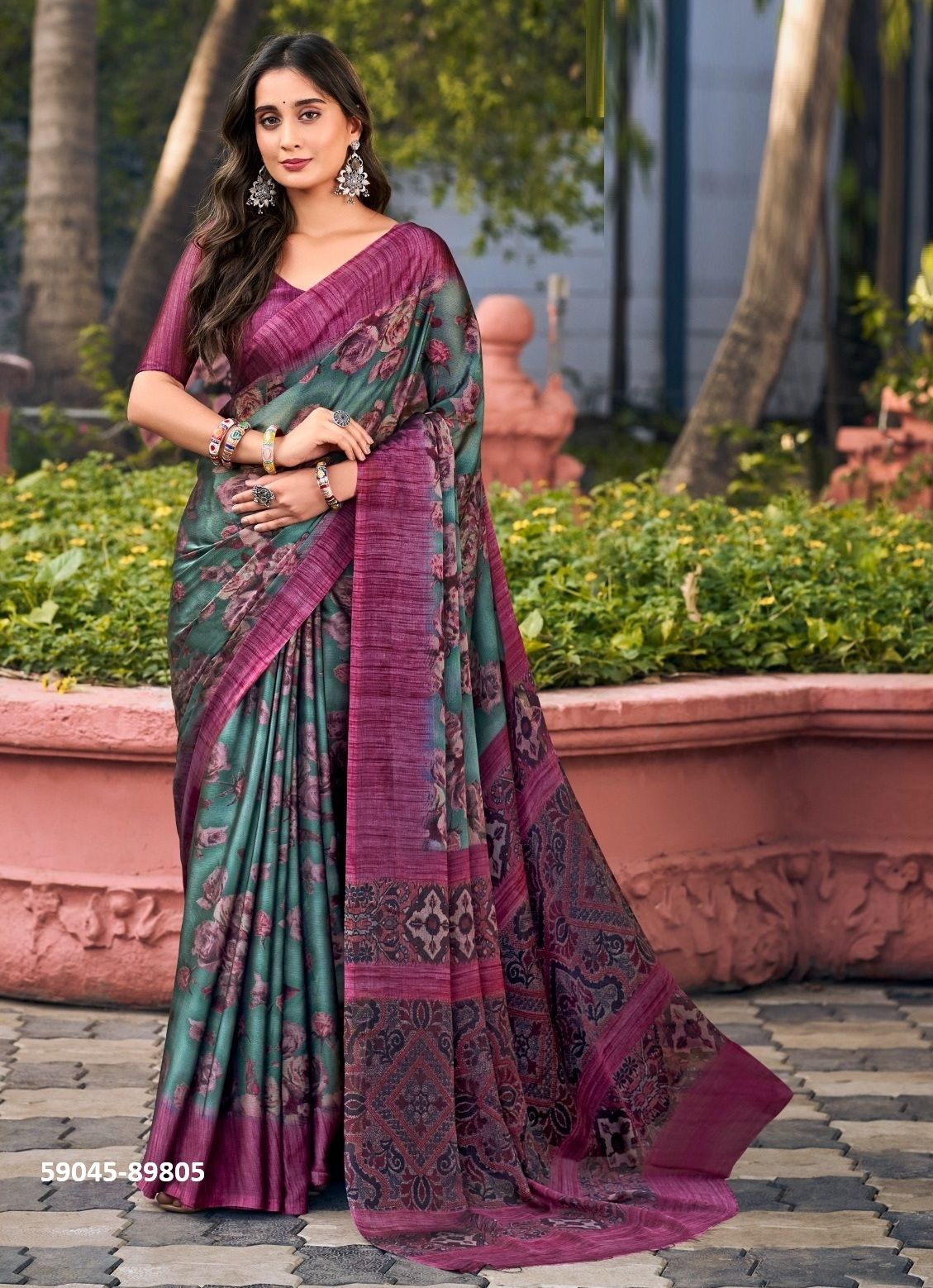 JULIET CHIFFON 20 - Catalog # 59045 (Set of 12 Sarees) by Brand VIPUL FASHIONS JULIET CHIFFON 20 - Catalog # 59045 (Set of 12 Sarees) by Brand VIPUL FASHIONS