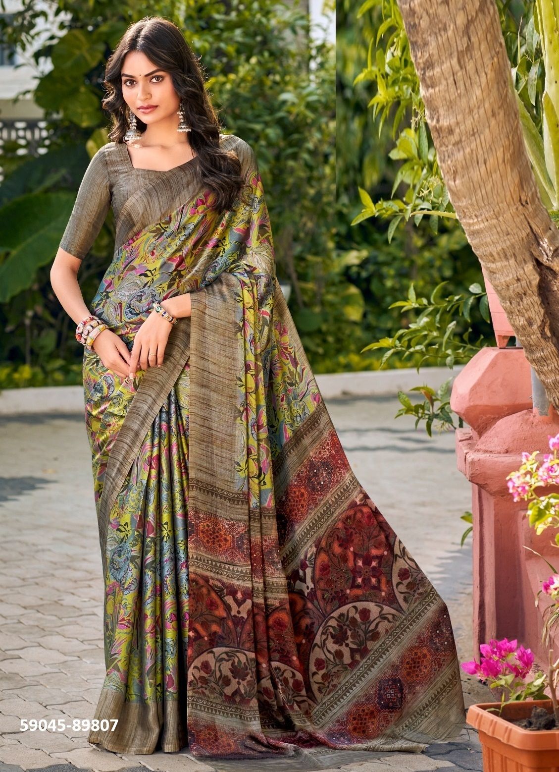 JULIET CHIFFON 20 - Catalog # 59045 (Set of 12 Sarees) by Brand VIPUL FASHIONS JULIET CHIFFON 20 - Catalog # 59045 (Set of 12 Sarees) by Brand VIPUL FASHIONS