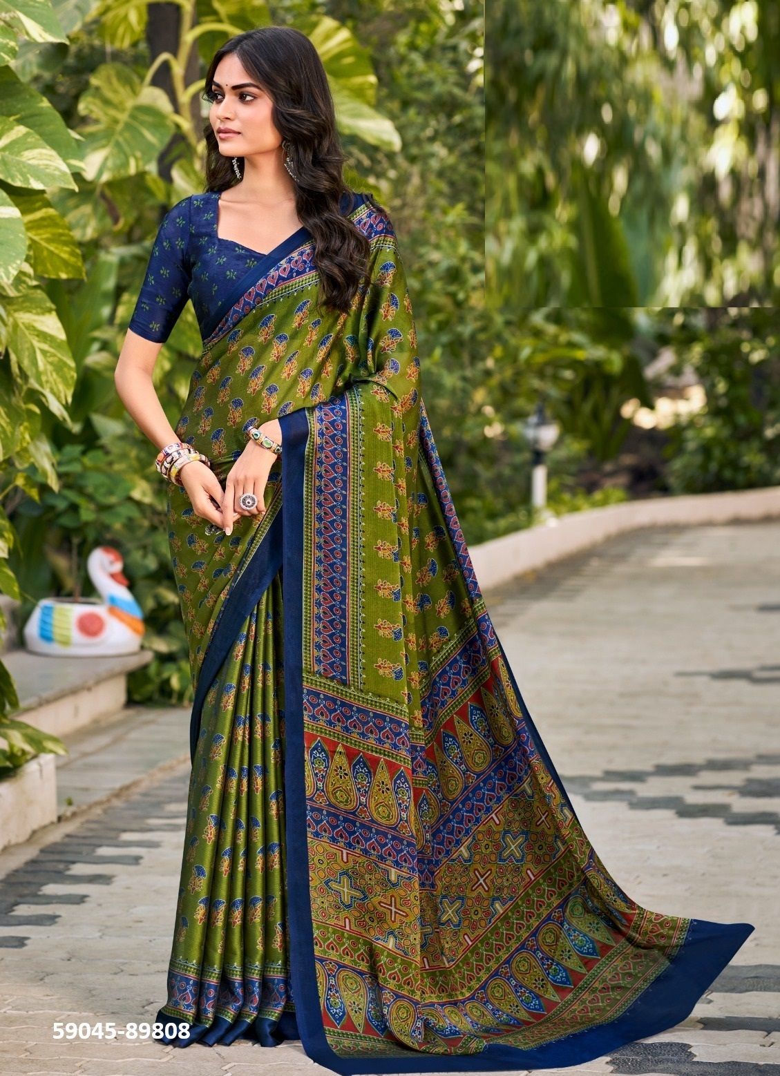 JULIET CHIFFON 20 - Catalog # 59045 (Set of 12 Sarees) by Brand VIPUL FASHIONS JULIET CHIFFON 20 - Catalog # 59045 (Set of 12 Sarees) by Brand VIPUL FASHIONS
