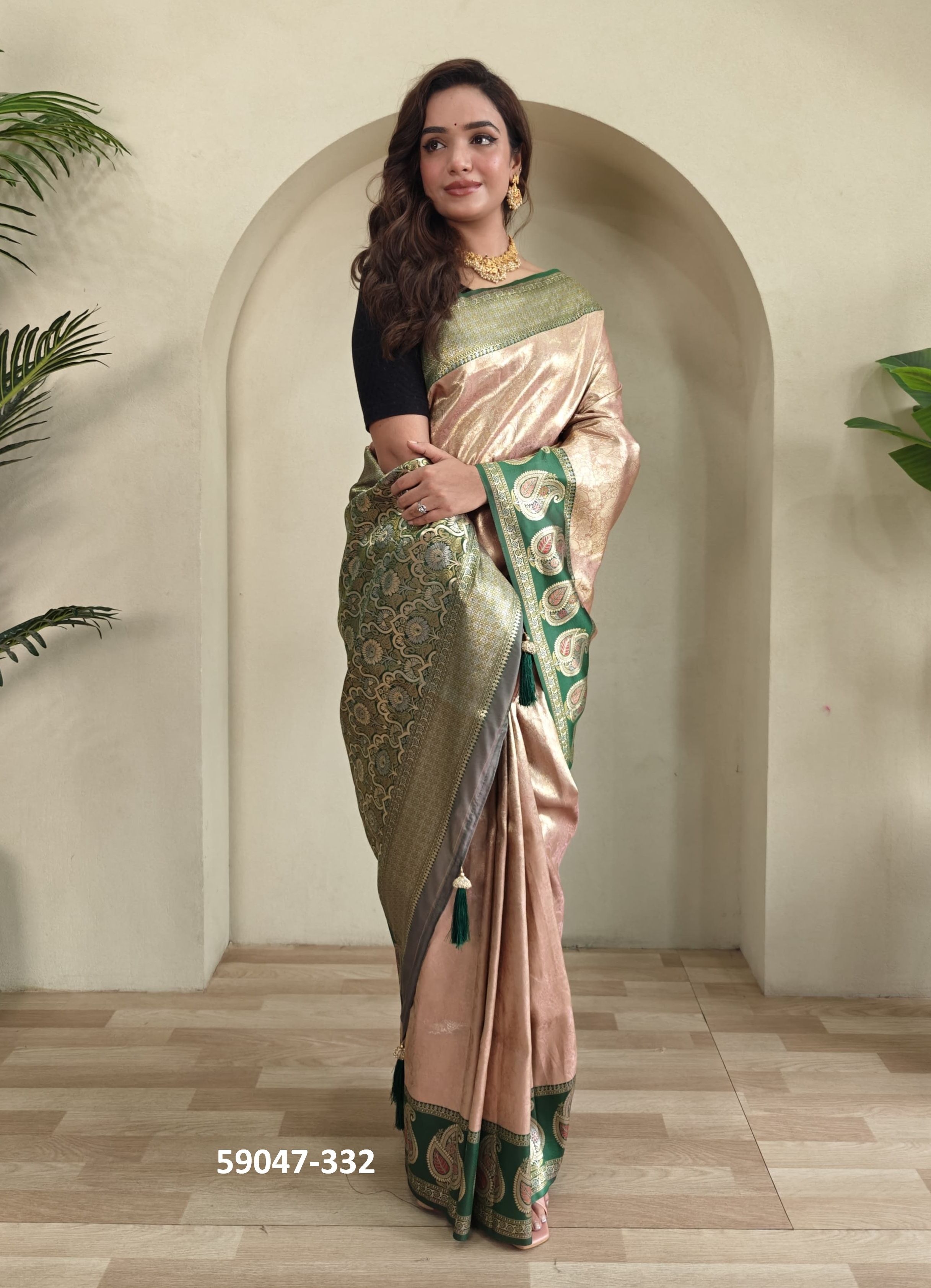SAMISHA - Catalog # 59047 (Set of 4 Sarees) by Brand DESI MUSE SAMISHA - Catalog # 59047 (Set of 4 Sarees) by Brand DESI MUSE