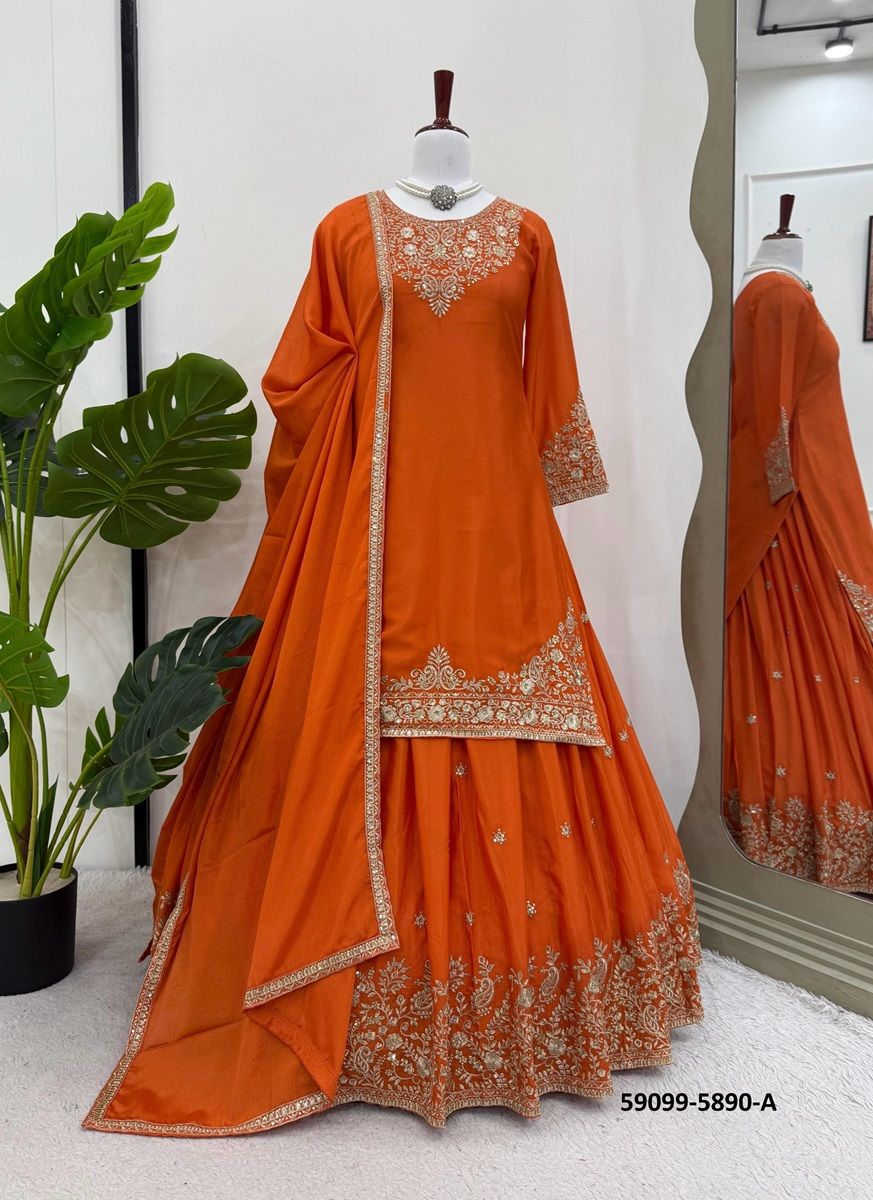 SERIES 5890 - Catalog # 59099 (Set of 2 Readymade Salwar Suits) by Brand DESI MUSE SERIES 5890 - Catalog # 59099 (Set of 2 Readymade Salwar Suits) by Brand DESI MUSE