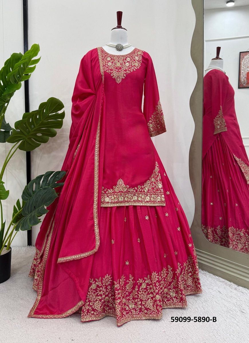 SERIES 5890 - Catalog # 59099 (Set of 2 Readymade Salwar Suits) by Brand DESI MUSE SERIES 5890 - Catalog # 59099 (Set of 2 Readymade Salwar Suits) by Brand DESI MUSE