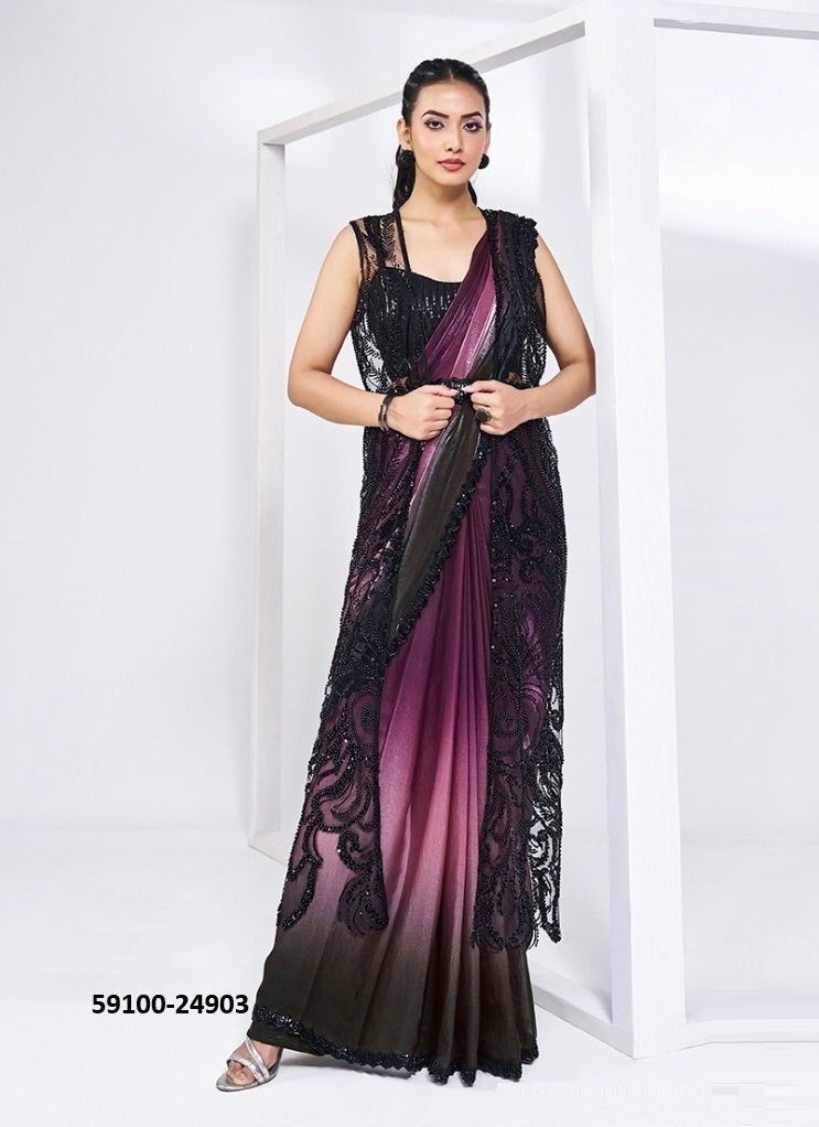 ELYSSIA - Catalog # 59100 (Set of 12 Sarees) by Brand MAHOTSAV ELYSSIA - Catalog # 59100 (Set of 12 Sarees) by Brand MAHOTSAV