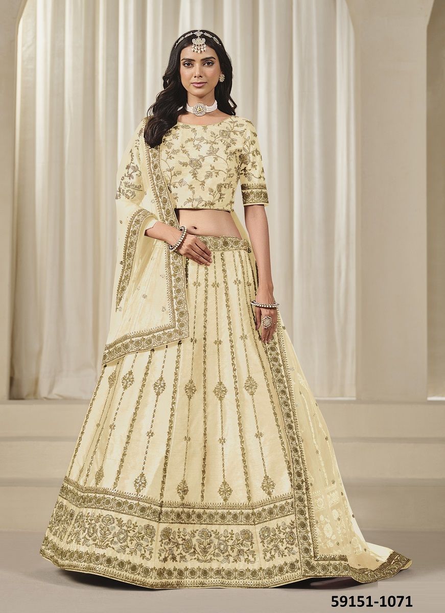 MOHINI 2 - Catalog # 59151 (Set of 2 Semi-Stitched Lehengas) by Brand DESI MUSE MOHINI 2 - Catalog # 59151 (Set of 2 Semi-Stitched Lehengas) by Brand DESI MUSE
