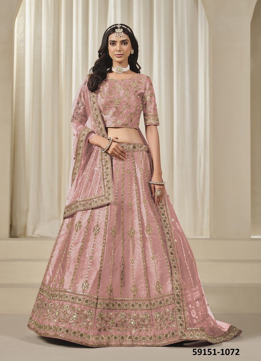 MOHINI 2 - Catalog # 59151 (Set of 2 Semi-Stitched Lehengas) by Brand DESI MUSE MOHINI 2 - Catalog # 59151 (Set of 2 Semi-Stitched Lehengas) by Brand DESI MUSE