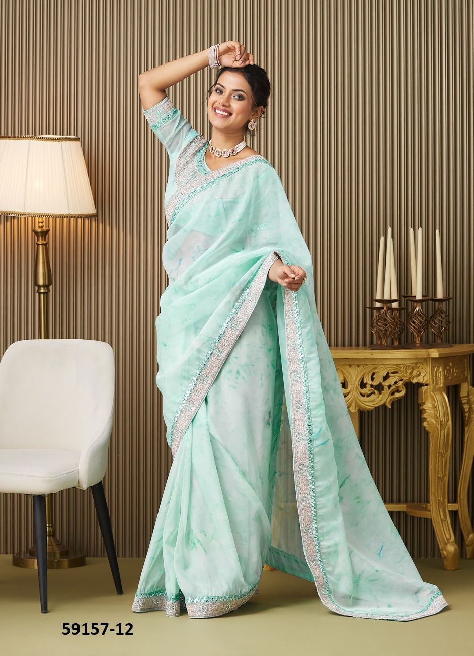 SERIES 11-20 - Catalog # 59157 (Set of 9 Sarees) by Brand DESI MUSE