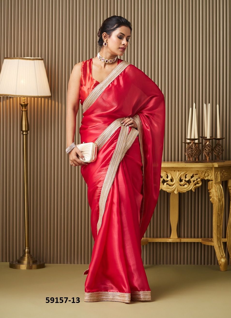 SERIES 11-20 - Catalog # 59157 (Set of 9 Sarees) by Brand DESI MUSE