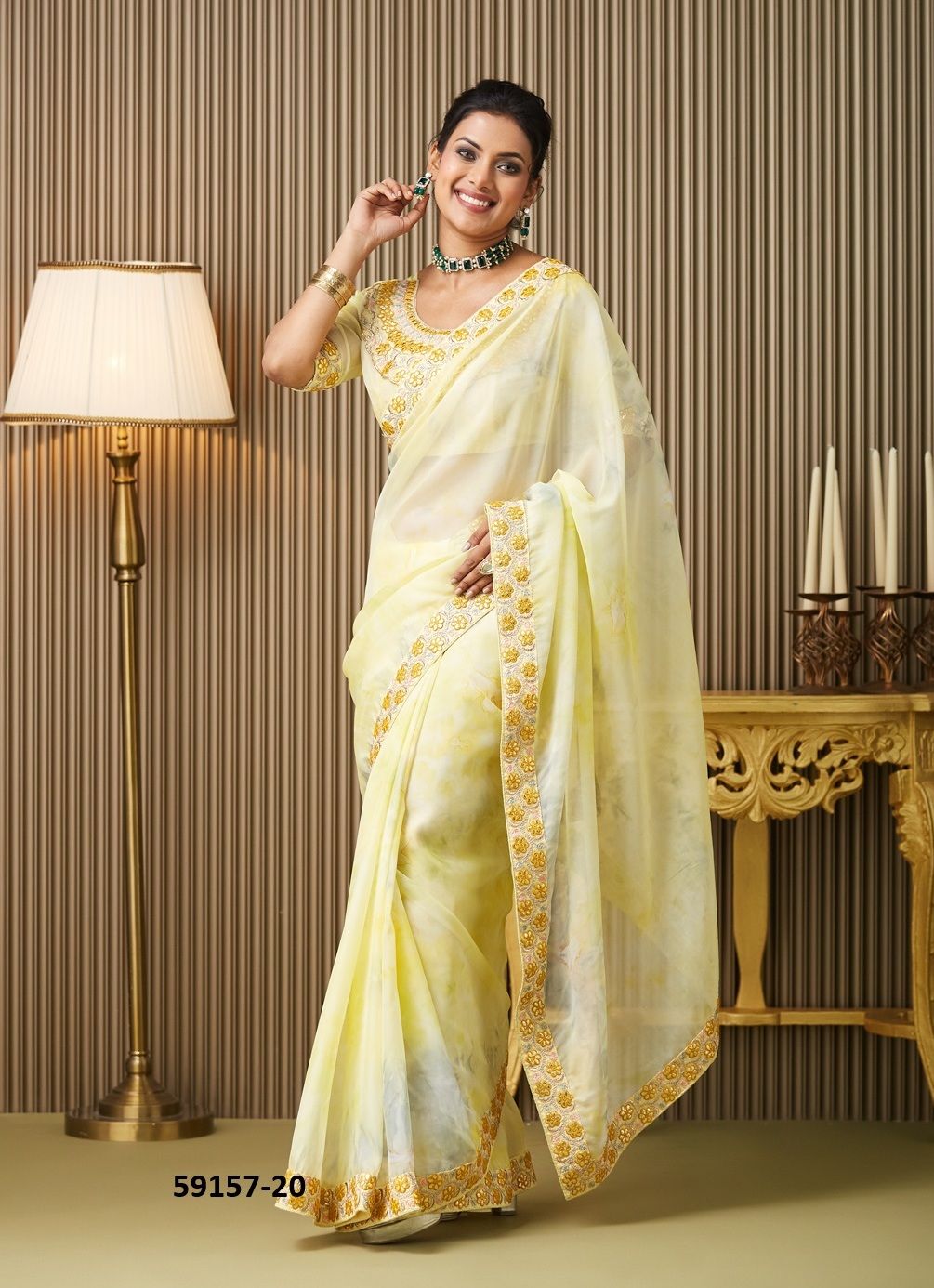 SERIES 11-20 - Catalog # 59157 (Set of 9 Sarees) by Brand DESI MUSE
