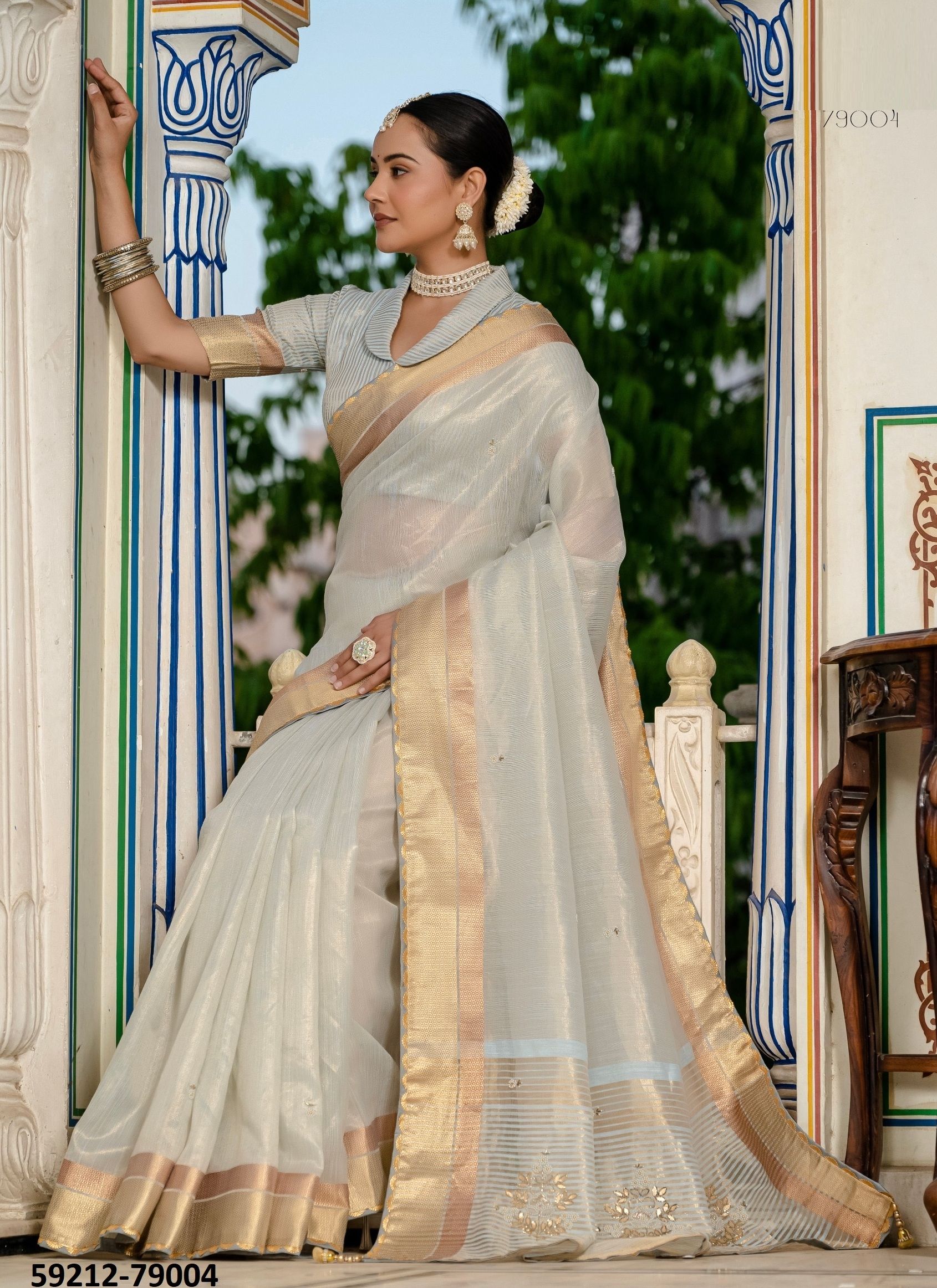 SUTRALA 3 - Catalog # 59212 (Set of 6 Sarees) by Brand S-ETHNIC LIFESTYLE