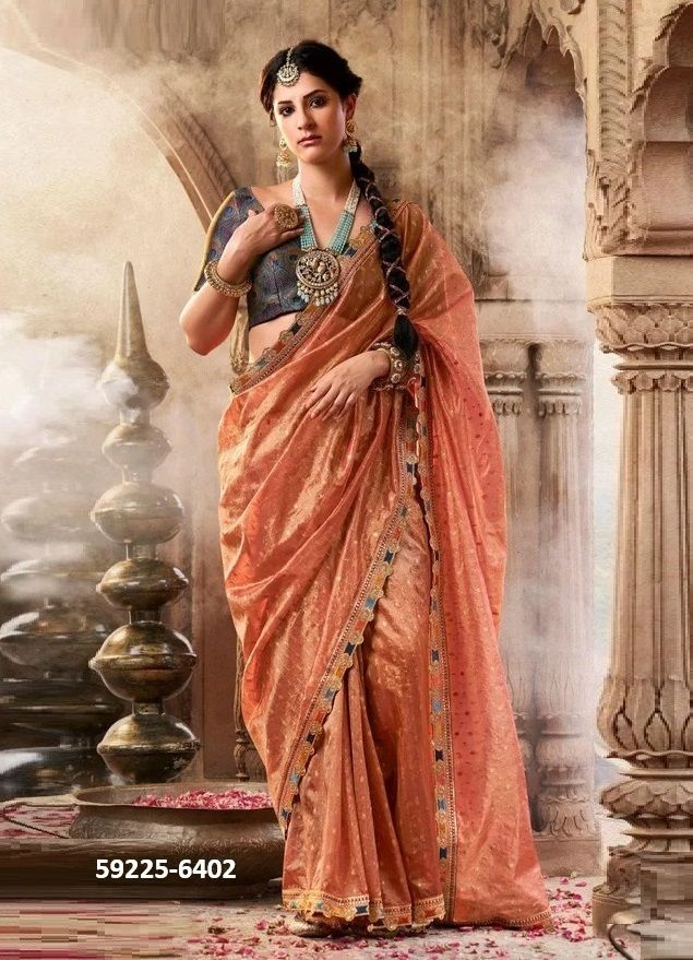 KAVYASACHI - Catalog # 59225 (Set of 6 Sarees) by Brand KIRA FASHIONS