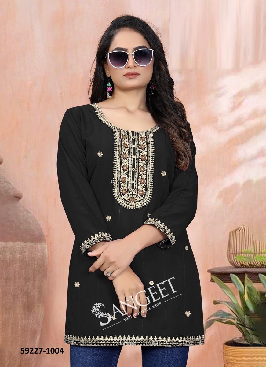 RAMNA 2 - Catalog # 59227 (Set of 8 Readymade Women's Kurtis / Tops) by Brand SANGEET RAMNA 2 - Catalog # 59227 (Set of 8 Readymade Women's Kurtis / Tops) by Brand SANGEET