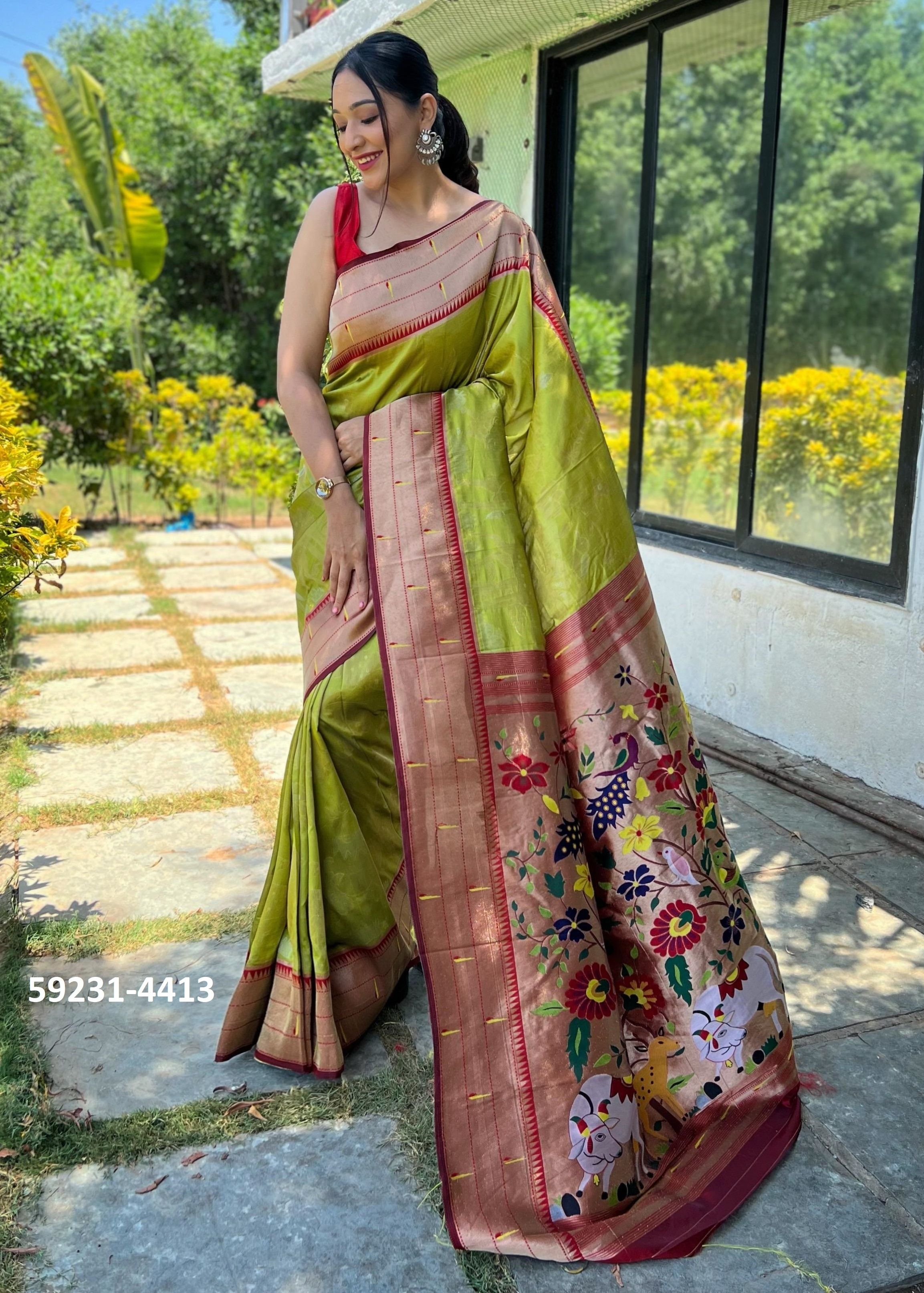 GAURI - Catalog # 59231 (Set of 11 Sarees) by Brand DESI MUSE