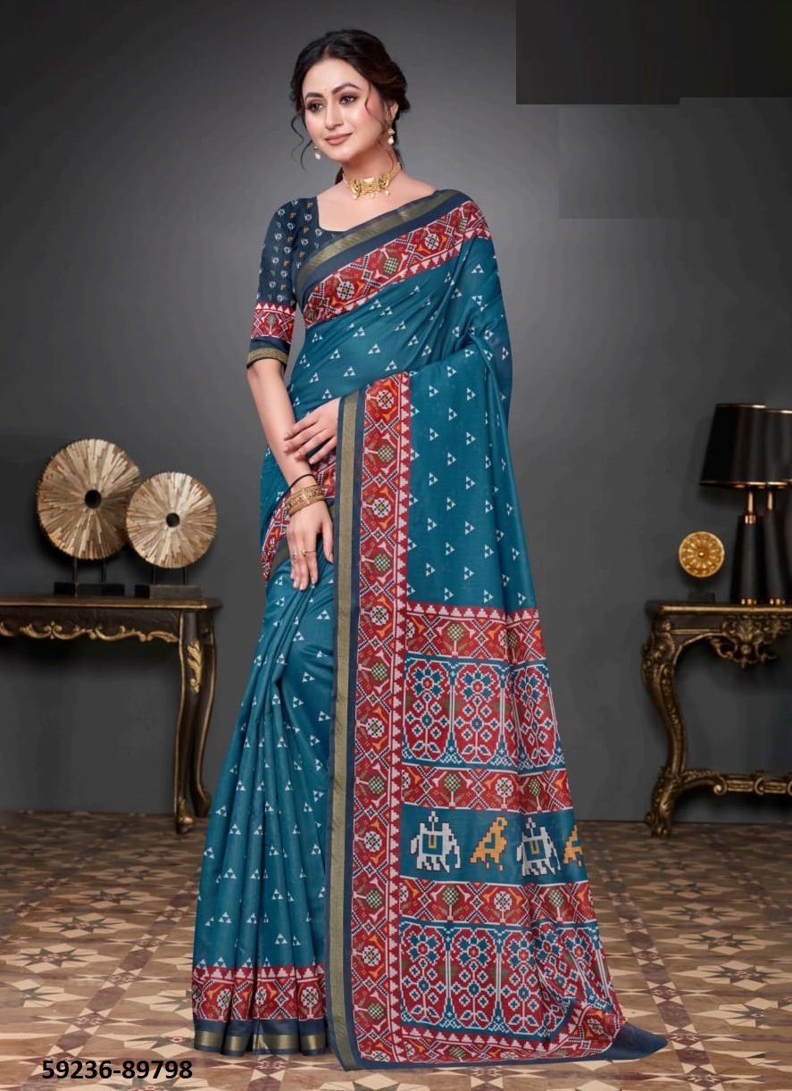 AMRAPALI 4 - Catalog # 59236 (Set of 6 Sarees) by Brand VIPUL FASHIONS