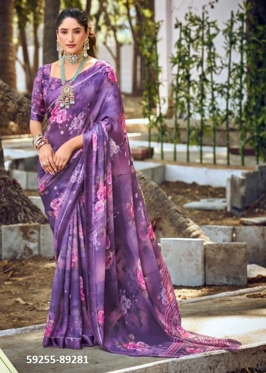 SAMRIDDHI - Catalog # 59255 (Set of 12 Sarees) by Brand VIPUL FASHIONS