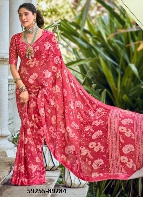 SAMRIDDHI - Catalog # 59255 (Set of 12 Sarees) by Brand VIPUL FASHIONS