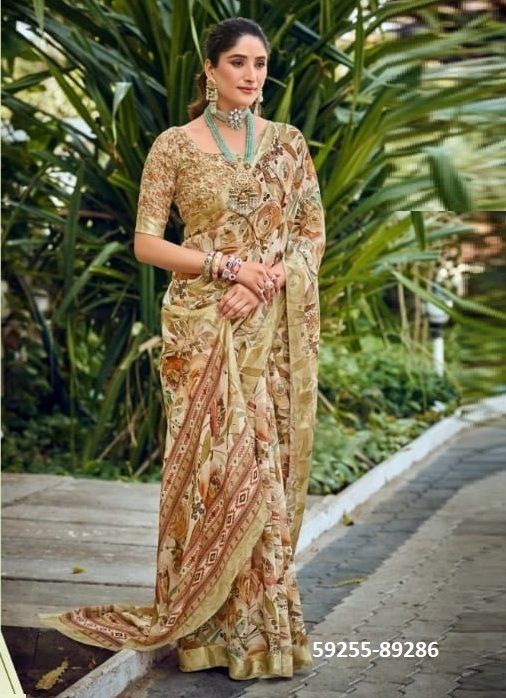 SAMRIDDHI - Catalog # 59255 (Set of 12 Sarees) by Brand VIPUL FASHIONS