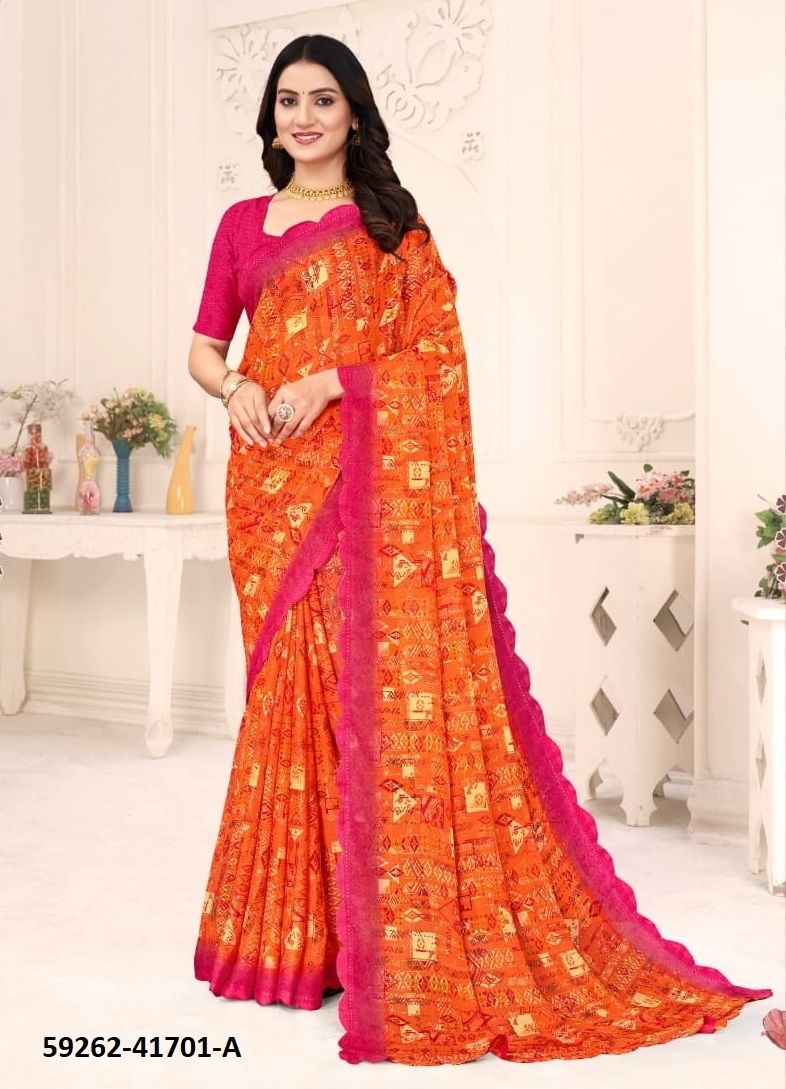 SAVERA 12 - Catalog # 59262 (Set of 12 Sarees) by Brand RUCHI SAREES SAVERA 12 - Catalog # 59262 (Set of 12 Sarees) by Brand RUCHI SAREES