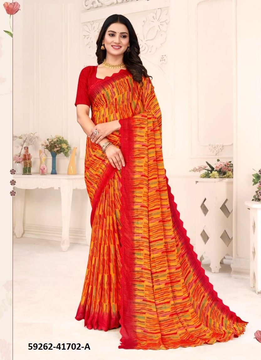 SAVERA 12 - Catalog # 59262 (Set of 12 Sarees) by Brand RUCHI SAREES SAVERA 12 - Catalog # 59262 (Set of 12 Sarees) by Brand RUCHI SAREES