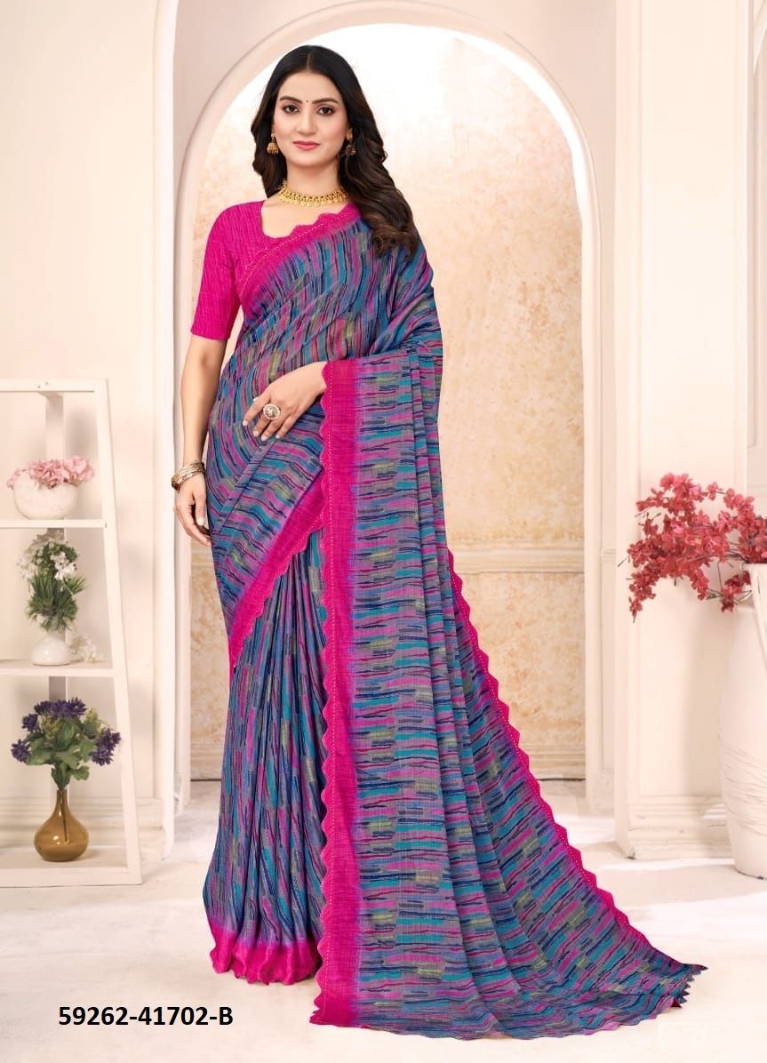 SAVERA 12 - Catalog # 59262 (Set of 12 Sarees) by Brand RUCHI SAREES SAVERA 12 - Catalog # 59262 (Set of 12 Sarees) by Brand RUCHI SAREES