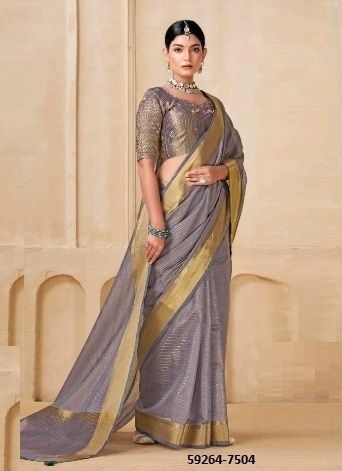 KIA - Catalog # 59264 (Set of 6 Sarees) by Brand KIRA FASHIONS