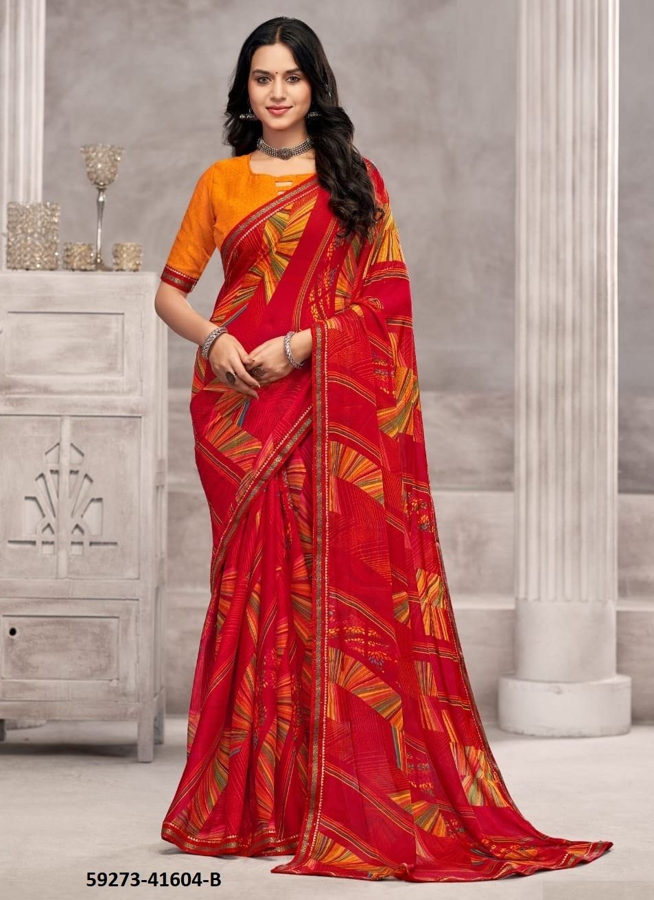SAVERA 13 - Catalog # 59273 (Set of 12 Sarees) by Brand RUCHI SAREES SAVERA 13 - Catalog # 59273 (Set of 12 Sarees) by Brand RUCHI SAREES
